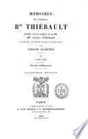 Mémoires du général Baron Thiébault