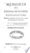 Mémoires du Général Dumouriez