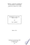 Memoires du Laboratoire de géomorphologie de l'École pratique des hautes études