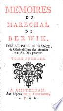 Mémoires du Maréchal de Berwik