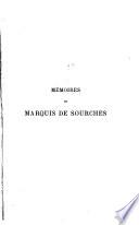Mémoires du marquis de Sourches sur le règne de Louis XIV