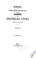Mémoires et compte-rendu des travaux de la Société des ingénieurs civils