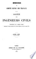 Mémoires et compte rendu des travaux