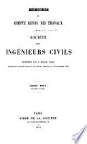 Mémoires et compte-rendu des travaux