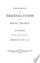 Mémoires Et Comptes Rendus de la Société Royale Du Canada