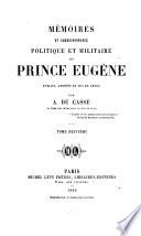 Mémoires et correspondance politique et militaire