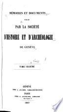 Mémoires et documents