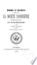 Mémoires et documents