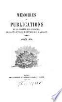 Mémoires et publications