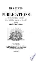 Mémoires et publications