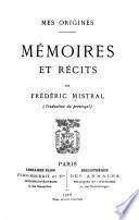 Mémoires et récits