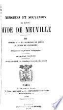Mémoires et souvenirs du baron Hyde de Neuville