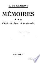 Mémoires ...