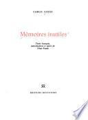 Mémoires inutiles