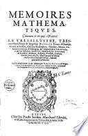 Mémoires mathématiques