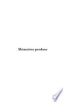 Mémoires perdues