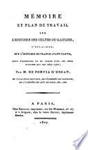 Mémoires pour servir à l'histoire ancienne du globe terrestre
