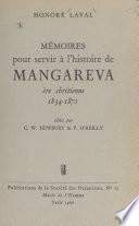Mémoires pour servir à l'histoire de Mangareva : ère chrétienne 1834-1871