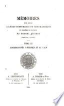 Mémoires pour sevir à l'état historique et géographique du diocèse de Bayeux. Publiés par G. Le Hardy: Archidiaconés d'Hyesmes et de Caen