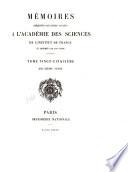 Mémoires présentés par divers savants...