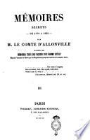 Mémoires secrets de 1770 a 1830