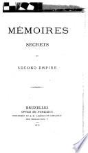 Mémoires secrets du Second Empire