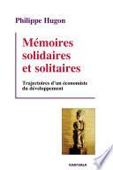 Mémoires solidaires et solitaires