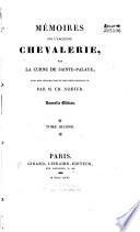 Mémoires sur l'ancienne chevalerie
