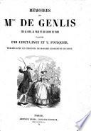 Mémoires ... sur la cour, la ville, et les salons de Paris; illustrés par Janet-Lange et V. Foulquier, etc. [An abridgment.]