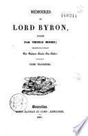 Mémoiresde Lord Byron