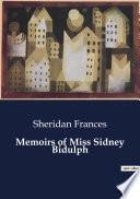 Memoirs of Miss Sidney Bidulph