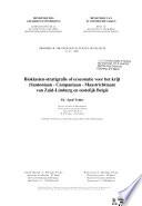 Memoirs of the Geological Survey of Belgium