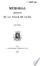 Mémorial administratif de Gand