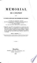 Mémorial de l'expert dans la visite sanitaire des hommes de guerre, ou: Examen des principales questions relatives aux maladies et infirmités