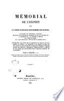 Mémorial de l'expert dans la visite sanitaire des hommes de guerre ... par L. Fallot