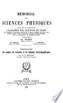 Memorial des sciences physiques