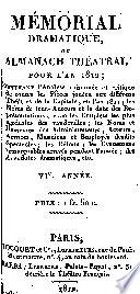 Mémorial dramatique
