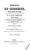 Mémorial du commerce et de l'industrie