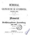 Mémorial du Grand-Duché de Luxembourg