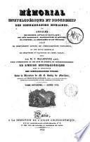Memorial encyclopedique et progressif des connaissances humaines, ou *annales des sciences, lettres et beaux-arts...redigé par M.F.Malepeyre