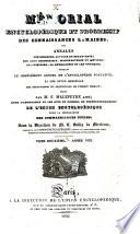 Mémorial encyclopédique et progressif des connaissances humaines, ou annales des sciences, lettres et beaux-auts