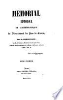 Mémorial historique et archéologique du département du Pas-de-Calais