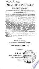 Mémorial portatif de chronologie, d'histoire industrielle, d'économie politique, de biographie, etc