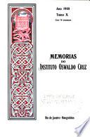 Memórias Do Instituto Oswaldo Cruz