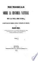 Memorias sobre la historia natural de la isla de Cuba,