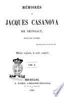 Memories de Jacques Casanova de Seingalt