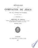 Menologie de la Compagnie de Jesus: Assistance d'Italie