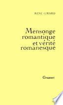 Mensonge romantique et vérité romanesque