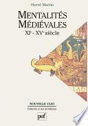Mentalités médiévales (XIe-XVe siècle)