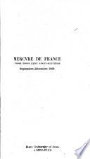 Mercure de France